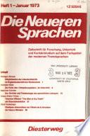 Die neueren Sprachen
