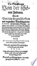 Die Schäffereyen Von der schönen Juliana. Das ist: Von den Eygenschafften vnd vngleichen Würckungen der Liebe, ein herrliches Gedicht (etc.)
