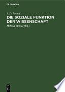 Die soziale Funktion der Wissenschaft