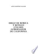 Diego de Bórica y Retegui, 1742-1800