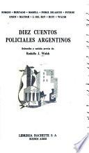 Diez cuentos policiales argentinos