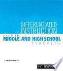 Differentiated Instruction