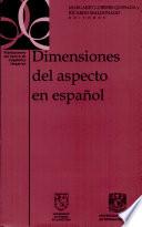 Dimensiones del aspecto en español