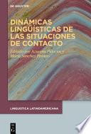 Libro Dinámicas lingüísticas de las situaciones de contacto