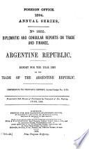 Diplomatic and Consular Reports