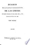 Diputacion General de los Anos 1822 y 1823. Legislatura de 1822