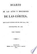 Diputacion General de los Anos 1822 y 1823. Legislatura de 1823