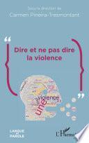Dire et ne pas dire la violence