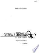 Directorio cultural y deportivo de Guatemala: Organización temática