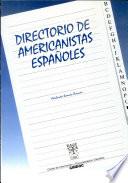 Directorio de americanistas españoles