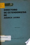 Directorio de extensionistas de 18 países de América Latina