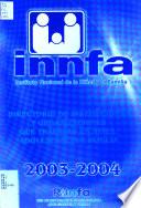Directorio de instituciones y organizaciones que trabajan en niñez, adolescencia y familia