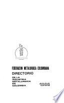Directorio de la industria metalúrgica colombiana