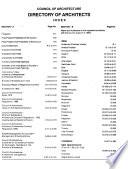 Directory of Architects