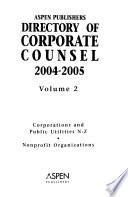 Directory of Corporate Counsel