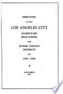 Directory of the Personnel