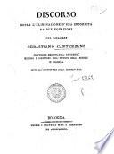 Discorso sopra l'eliminazione d'una incognita da due equazioni del cavaliere Sebastiano Canterzani professore ... dell'Istituto delle Scienze in Bologna letto all'istituto nel di 27. febbraio 1817