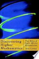 Discovering Higher Mathematics