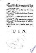 Discursos espirituales, sobre los puntos mas importantes para la vida christiana