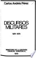 Discursos militares, 1974-1979