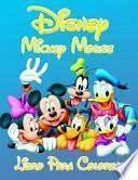 Disney Mickey Mouse Libro Para Colorear