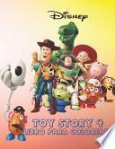 Disney TOYS STORY 4 LIBRO PARA COLOREAR
