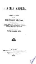Disquisiciones nauticas