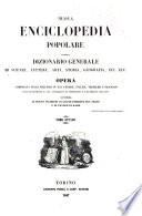 *Dizionario generale di scienze, lettere, arti, storia, geografia ...