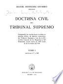 Doctrina civil del Tribunal Supremo