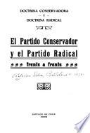 Doctrina conservadora y doctrina radical