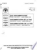Documentación de la FAO.