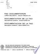 Documentación de la FAO.