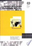 Documento informativo sobre ratificaciones y actividades normativas