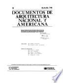 Documentos de arquitectura nacional y americana