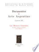 Documentos de arte argentino ...