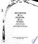 Documentos de la hacienda de La Tenería