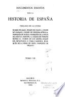 Documentos inéditos para la historia de españa