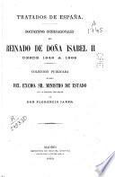 Documentos internacionales del Reinado de Doña Isabel II desde 1842 a 1868