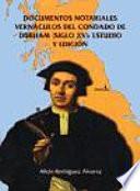 Documentos notariales vernáculos del Condado de Durham (siglo XV)