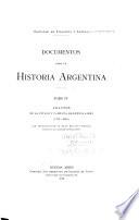 Documentos para la historia Argentina