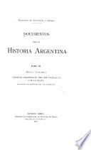 Documentos para la historia Argentina