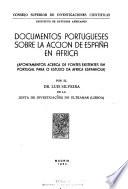 Documentos portugueses sobre la acción de España en Africa