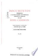 Documentos referentes a las relaciones con Portugal durante el reinado de los Reyes Católicos