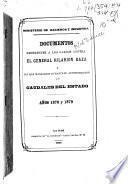 Documentos referentes a los cargos contra el general Hilarión Daza y los que manejaron durante su administración los caudales del Estado, años 1878 y 1879