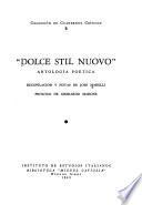 Dolce stil nuovo