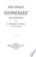 Don Gonzalo González de la Gonzalera