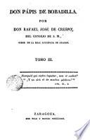Don Pápis de Bobadilla, 3