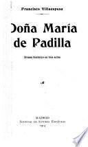Doña María de Padilla