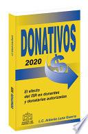 DONATIVOS 2020 EL EFECTO DEL ISR EN DONANTES Y DONATARIAS AUTORIZADAS
