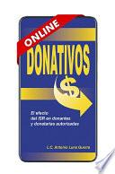 Donativos 2021 El Efecto del ISR en Donantes Y Donatarias Autorizadas